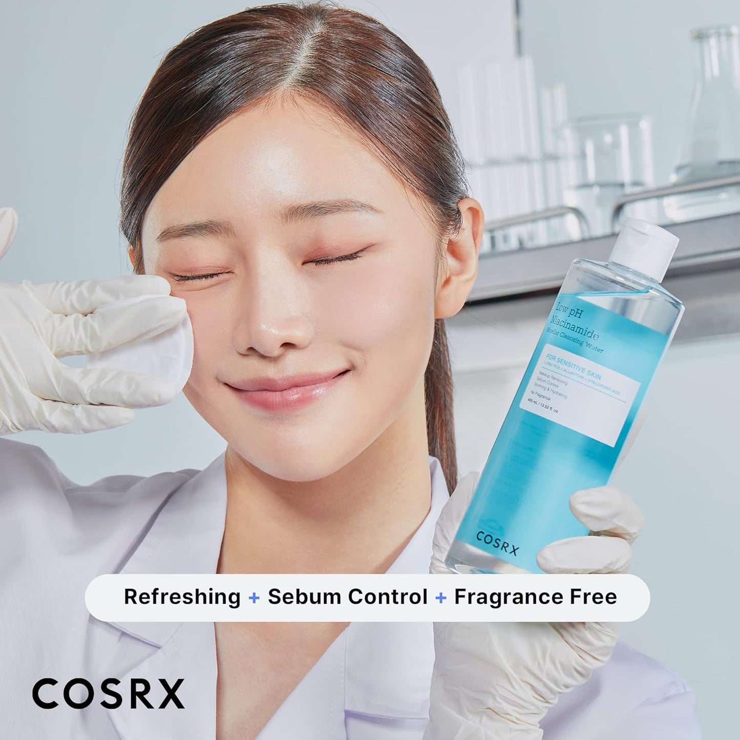 COSRX_Low pH Niacinamide Micellar Cleansing Water