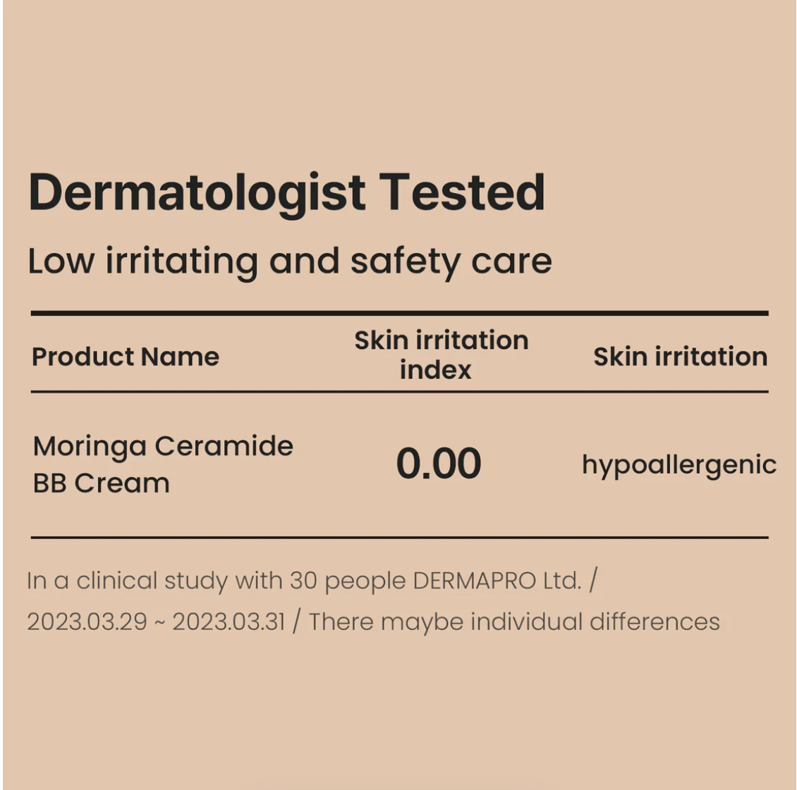 Heimish Moringa Ceramide BB Cream Tinted Moisturizer SPF 30 PA++