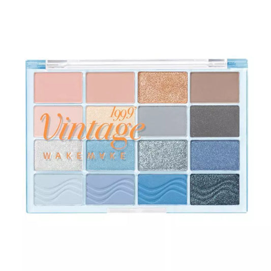WAKEMAKE SOFT BLURRING EYE PALETTE 19 BLUE SAND BLURRING