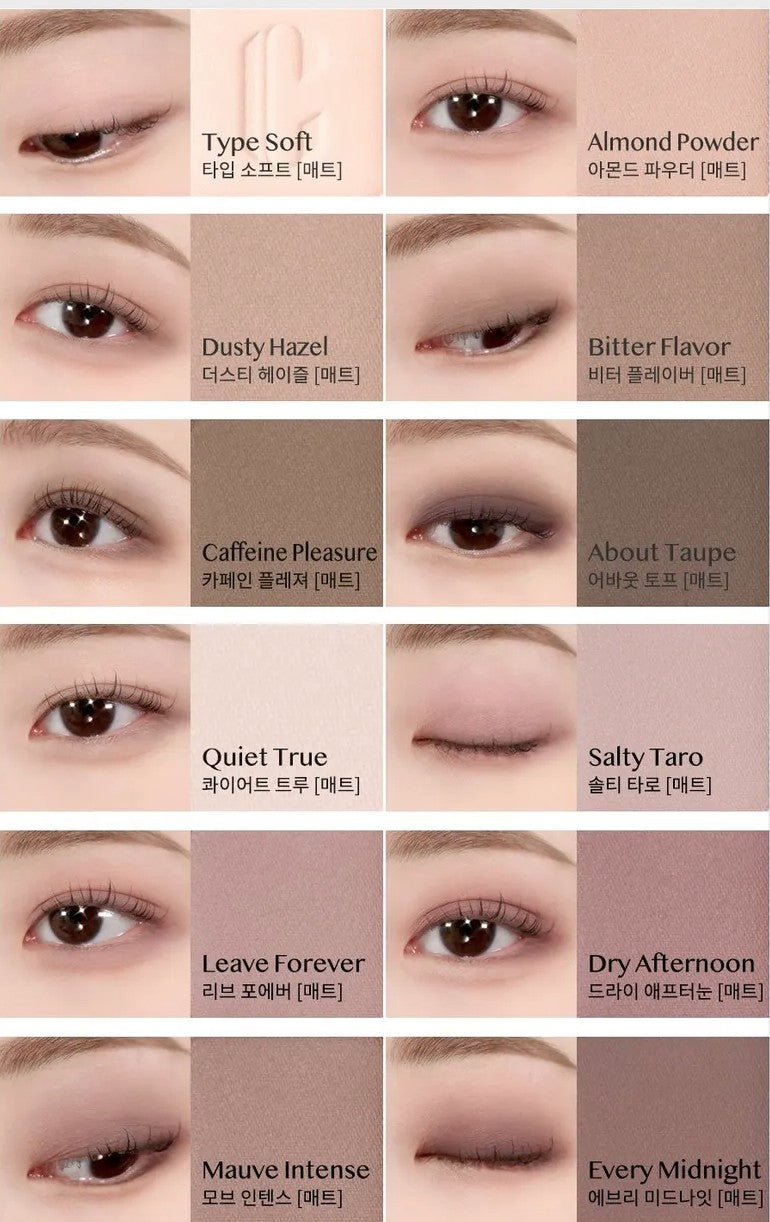 CLIO - Pro Eye Palette Air - 7 Types