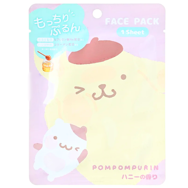 Sanrio Sheet Mask - Pompompurin (Honey) 1PC