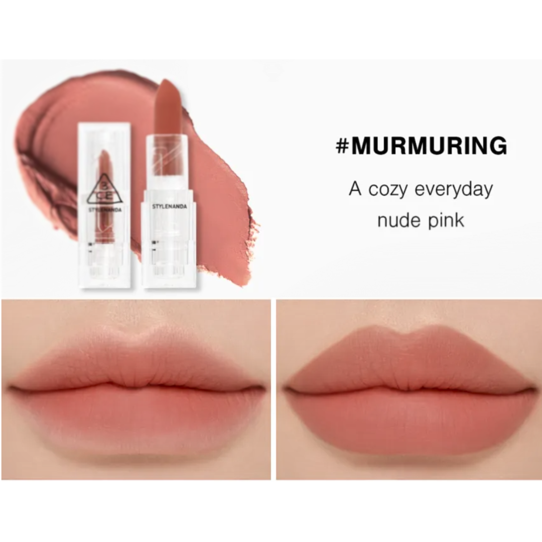 3CE SOFT MATTE LIPSTICK
