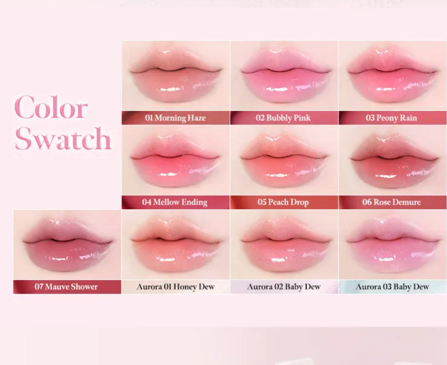 Milk Touch - Dew Stain Sheer Lip Gloss