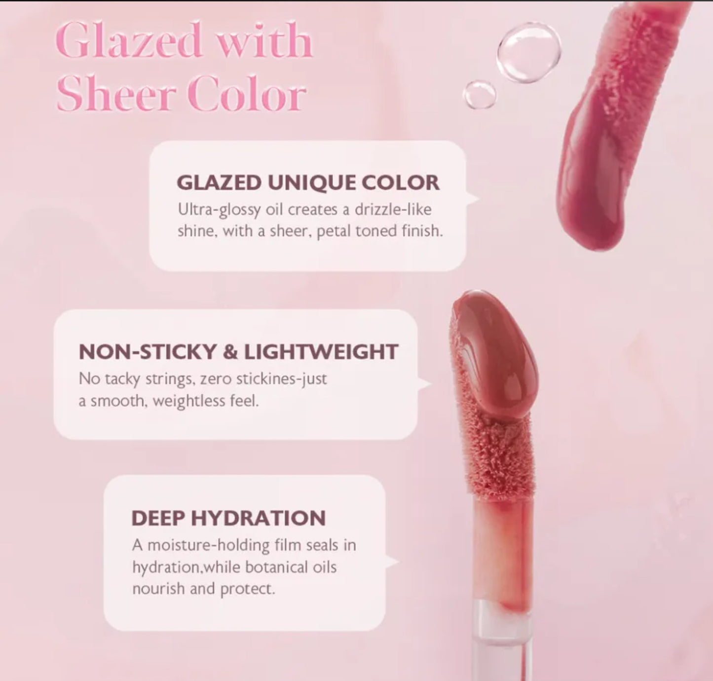 Milk Touch - Dew Stain Sheer Lip Gloss
