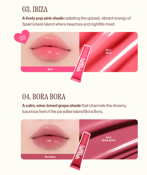 Unleashia Sunset Dazzle Gloss Balm