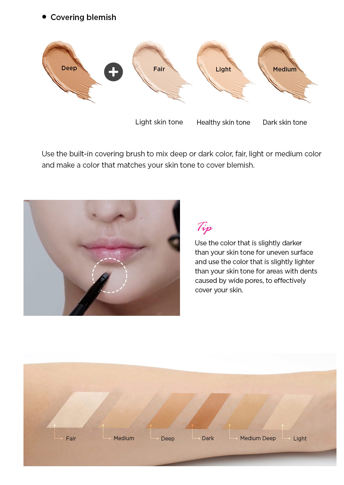 JUNG SAEM MOOL - Artist Concealer Palette Skin