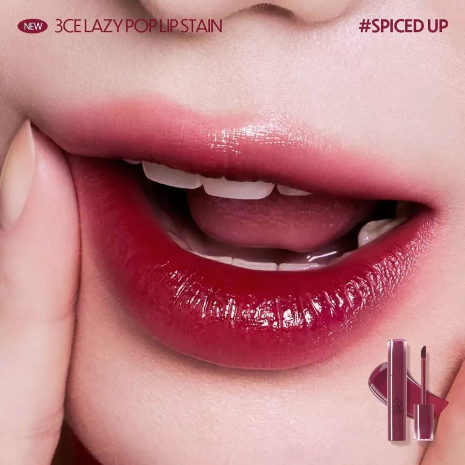3CE Lazy Pop Lip Stain Spiced Up
